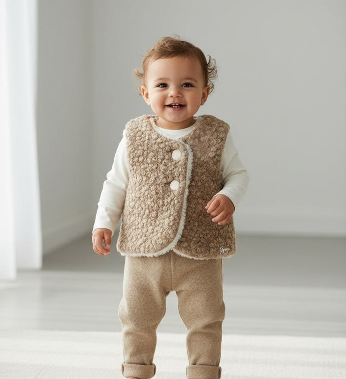 Lange broek Gillo Beige - Bruin