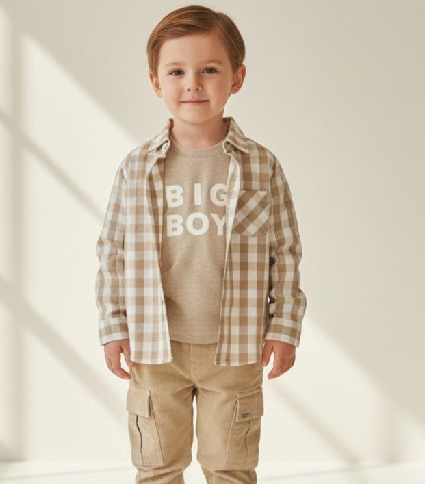 Chemise Helmut Écru - Beige