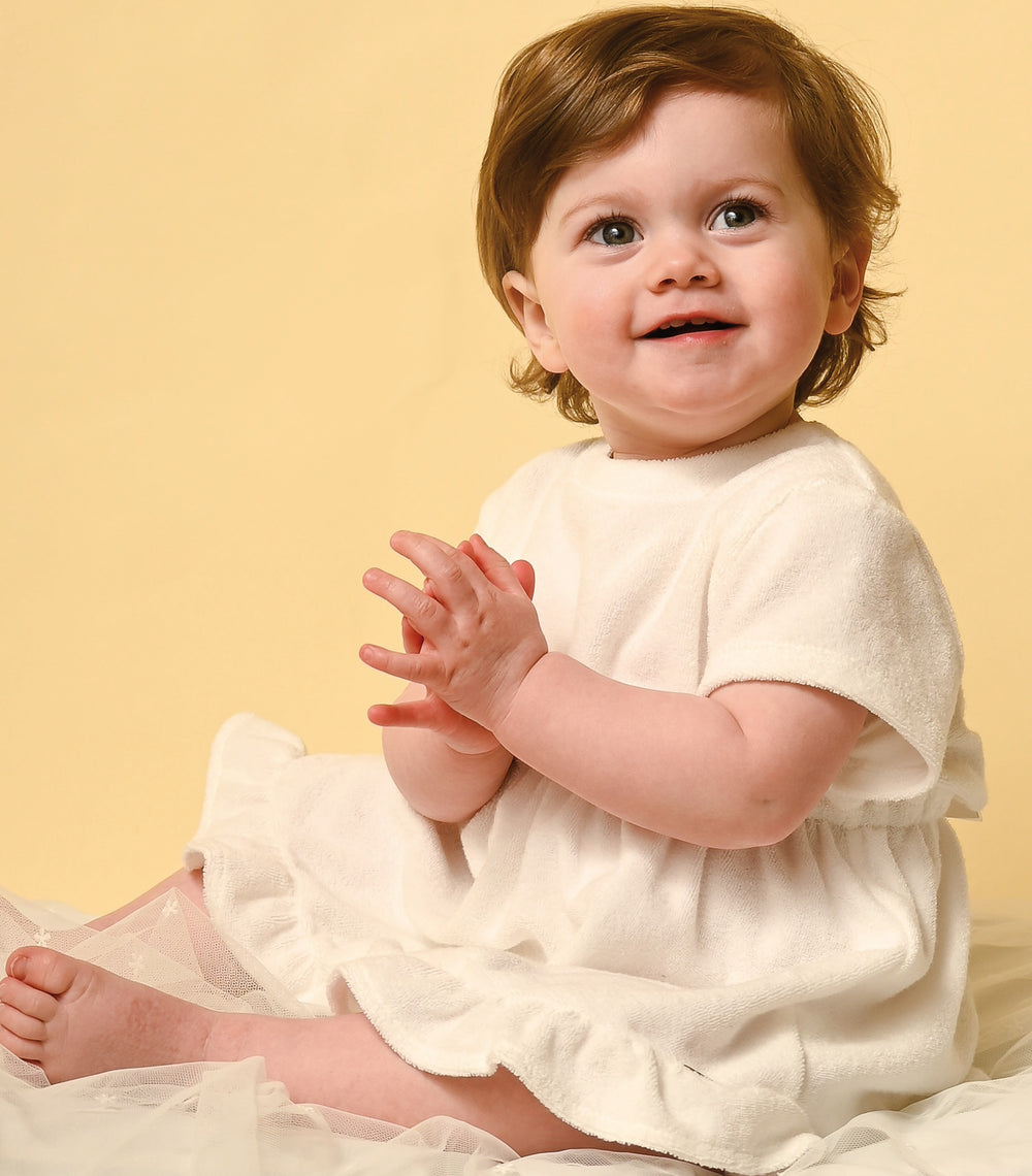 Jurk Ido Beige - Offwhite