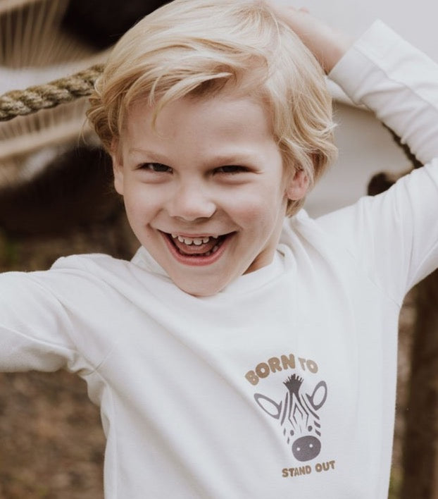 T-shirt Lange Mouw Aerodoux Born To Stand Out