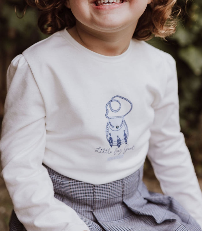 T-shirt Lange Mouw Aerodoux Little Bag Great Adventures