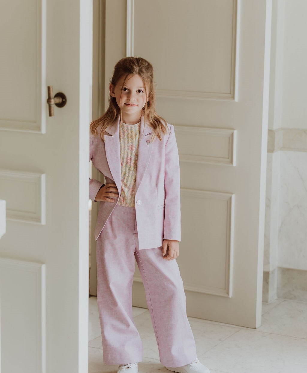 Roze kostuum voor meisjes