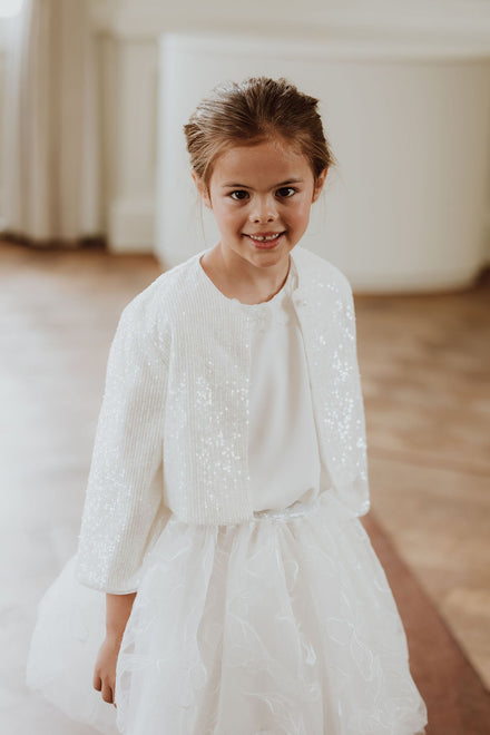 Tule rok & pailletten jasje